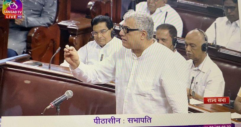 TMC MP Derek O’Brien suspended from Rajya Sabha  for the remaining session, following showdown over demand of discussion on Manipur under rule 267